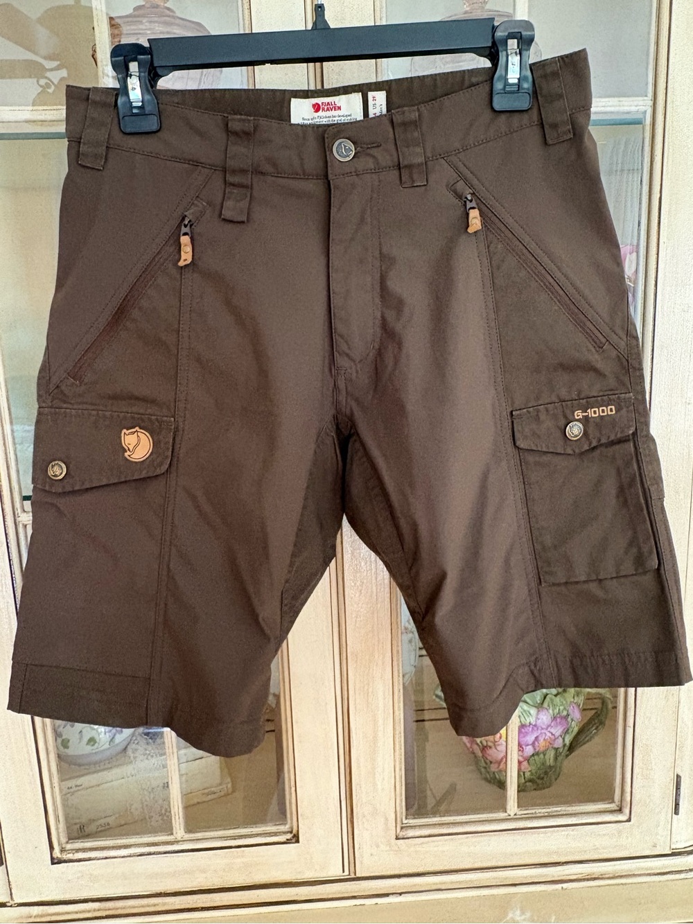 Fjallraven Brown G-1000 Men's Cargo Shorts
